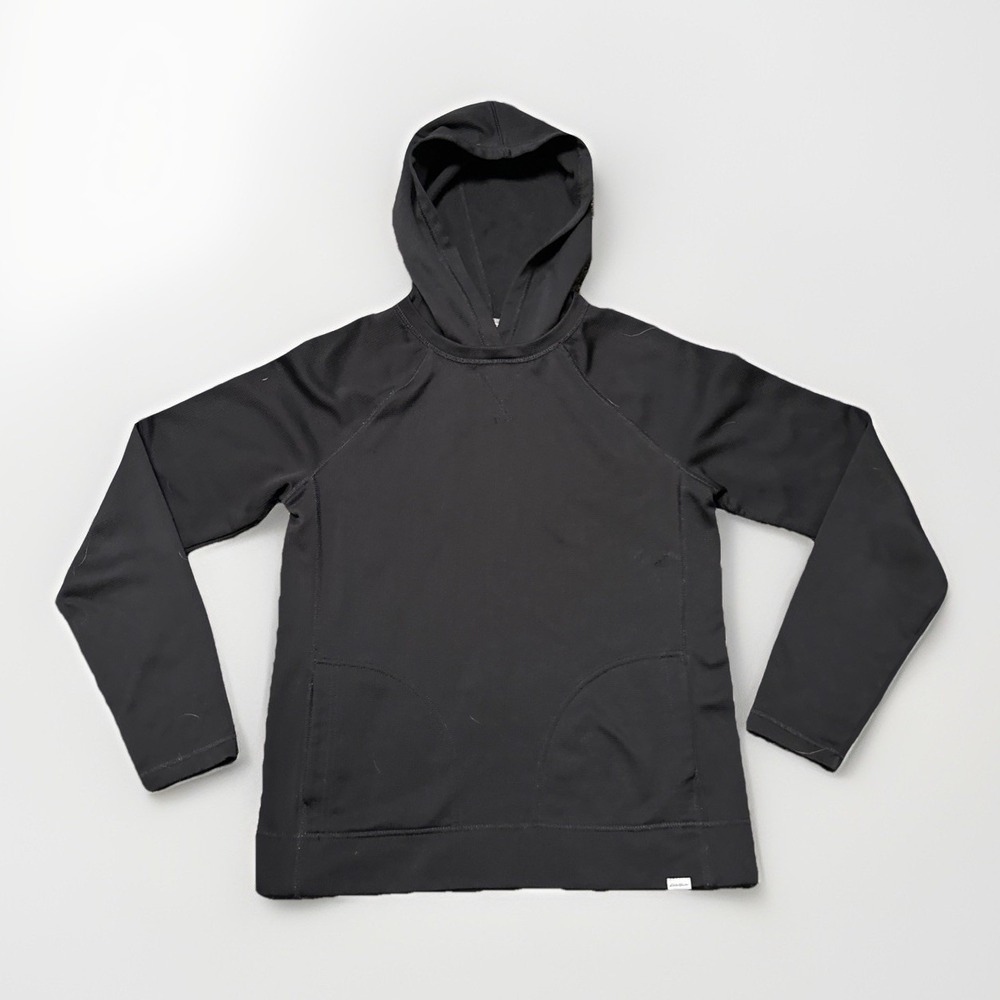 Women's Small Eddie Bauer Travex Hooded Long Sleeve Travel Black